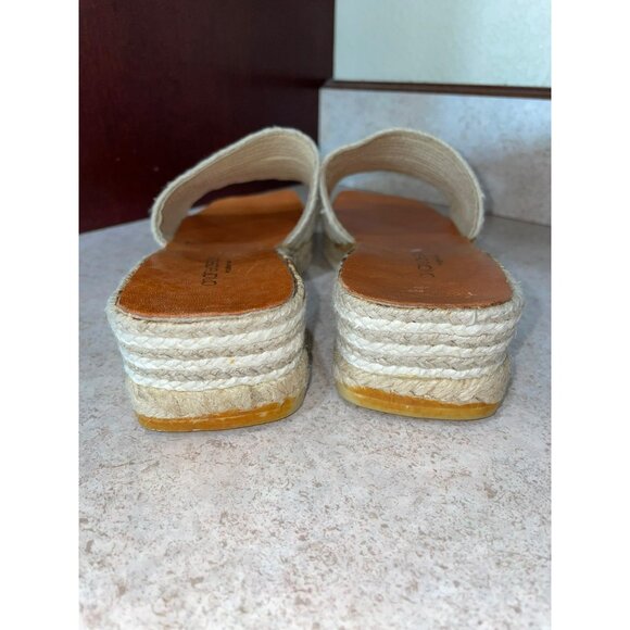 Andre Assous Espadrille Slide Sandals With Braided Jute & Leather Insoles 8 - Picture 6 of 8